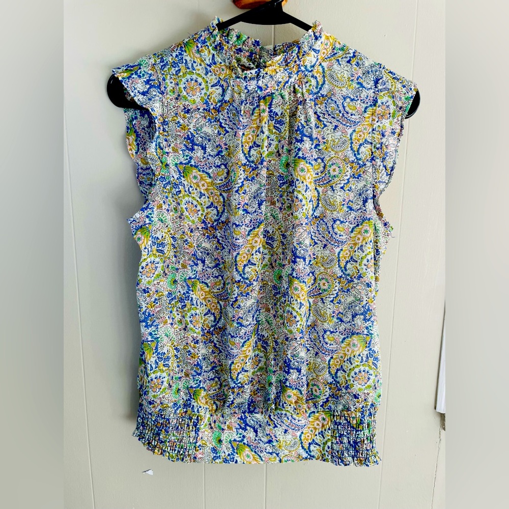 Women’s Maison d’Amelie floral blouse size S